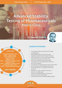 Advanced Stability Testing for Pharmaceuticals Asia Agenda Cover